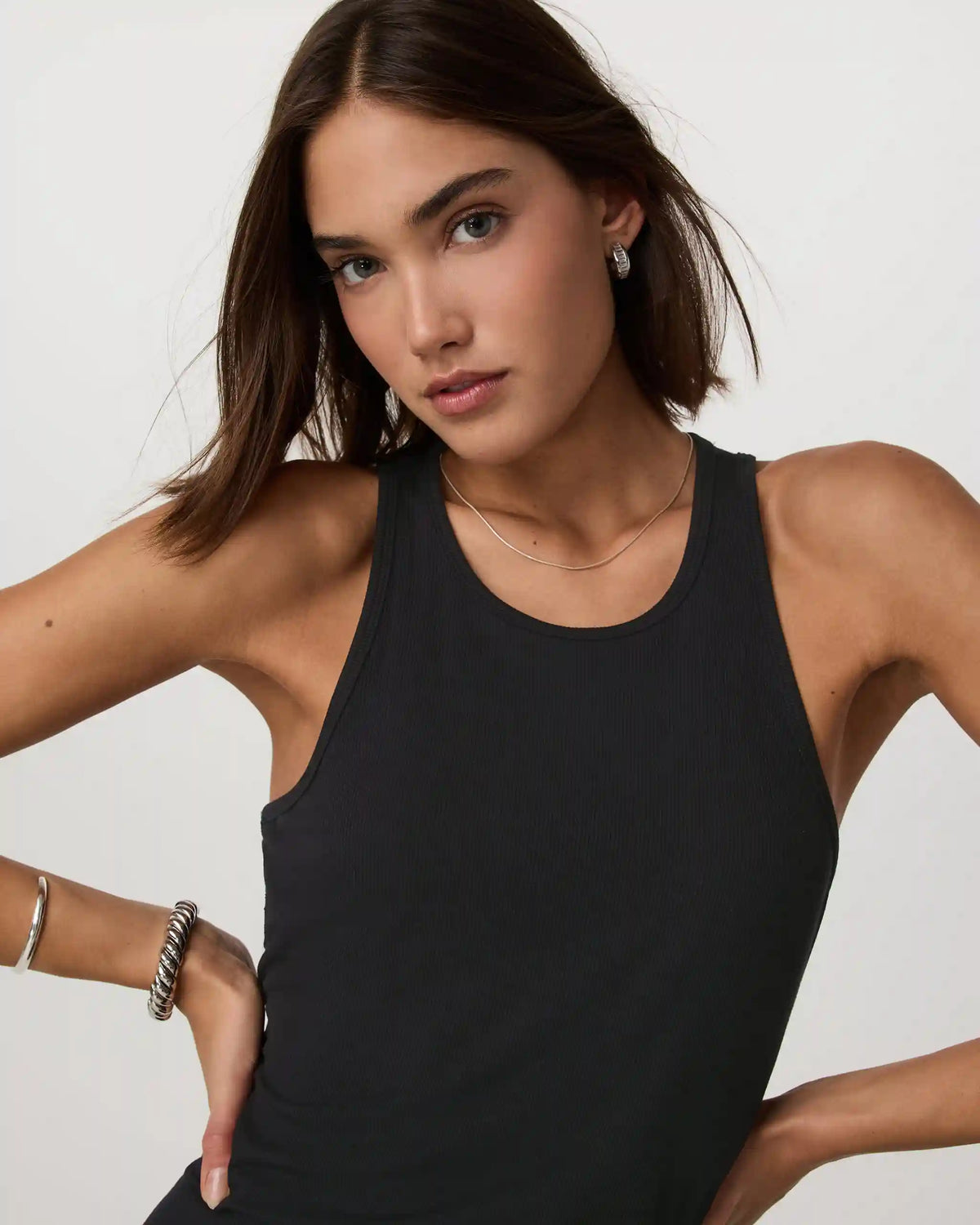 Cove Boyfriend Tank | Black