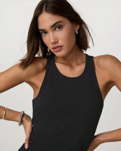 Cove Boyfriend Tank | Black
