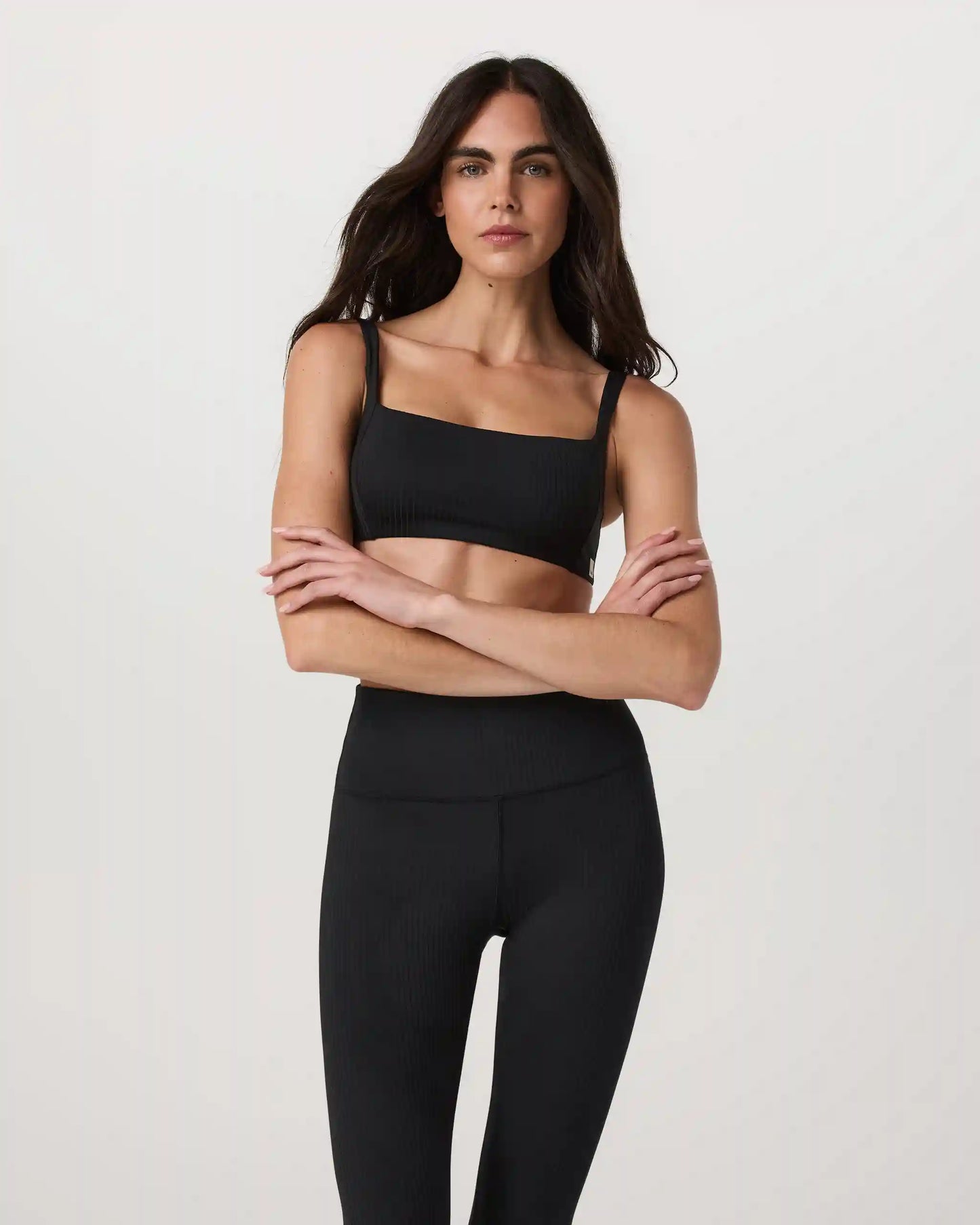 Inversion Rib Bra | Black