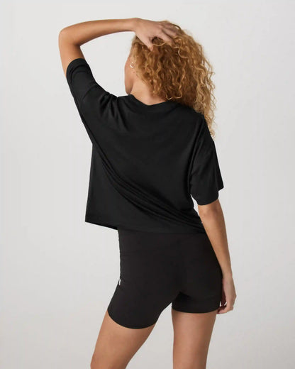 Energy Tee Long | Black Heather