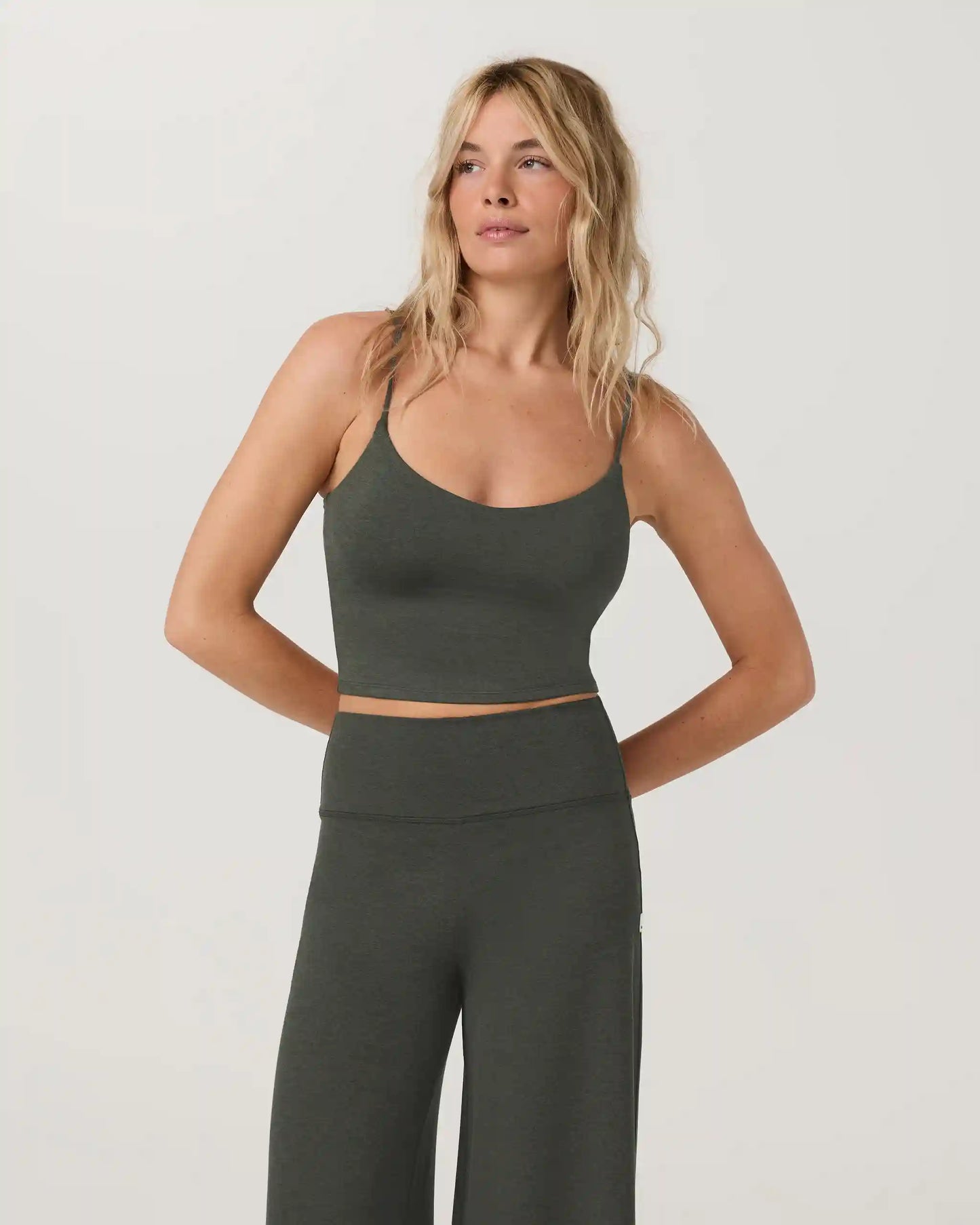 Halo Cami | Army Heather