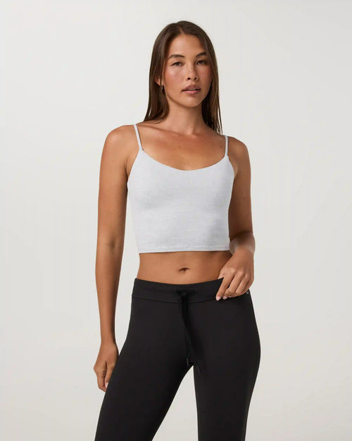 Halo Cami | Pale Grey Heather