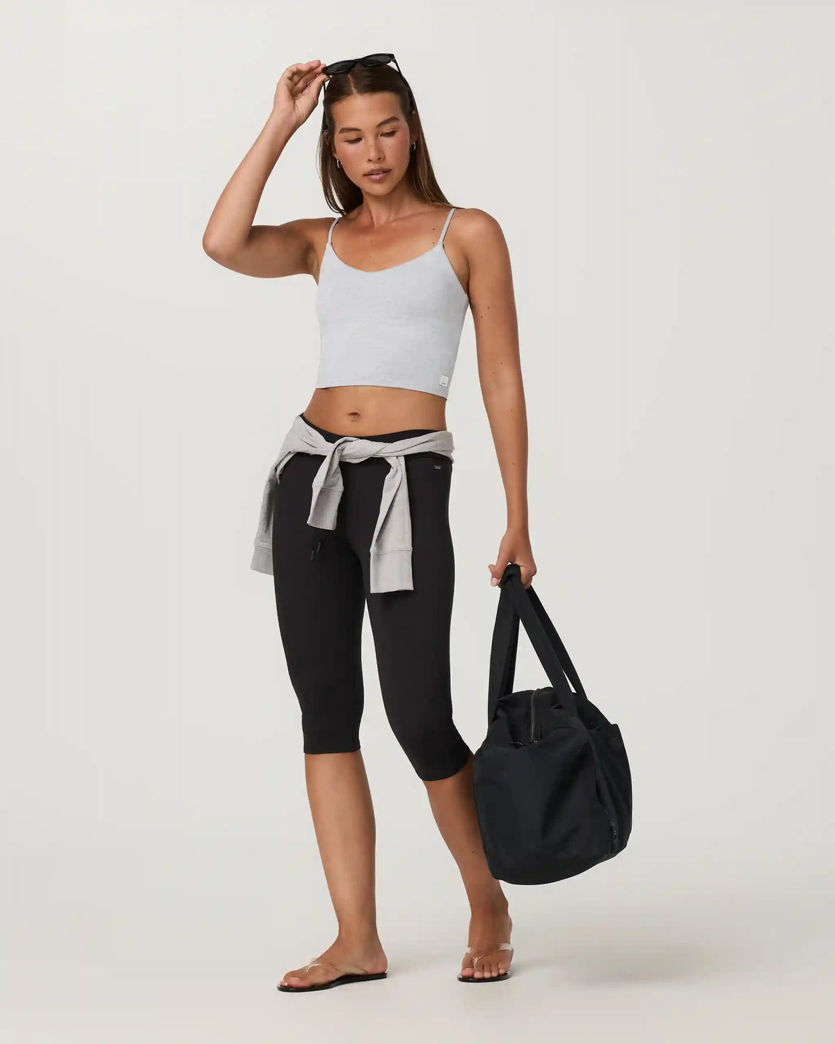 Halo Cami | Pale Grey Heather