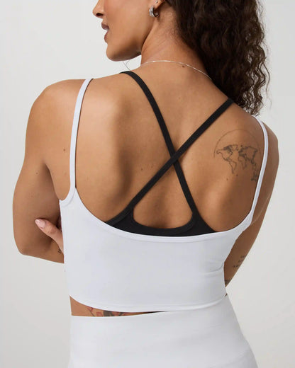 Daily Layered Tank | White