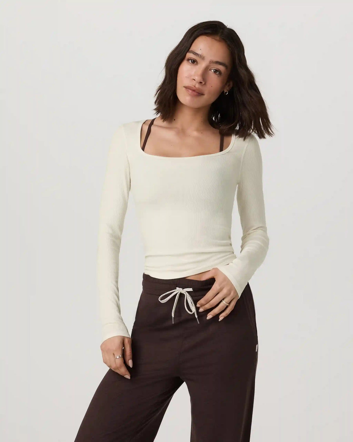 Long Sleeve Cove Ultra Scoop | Marshmallow