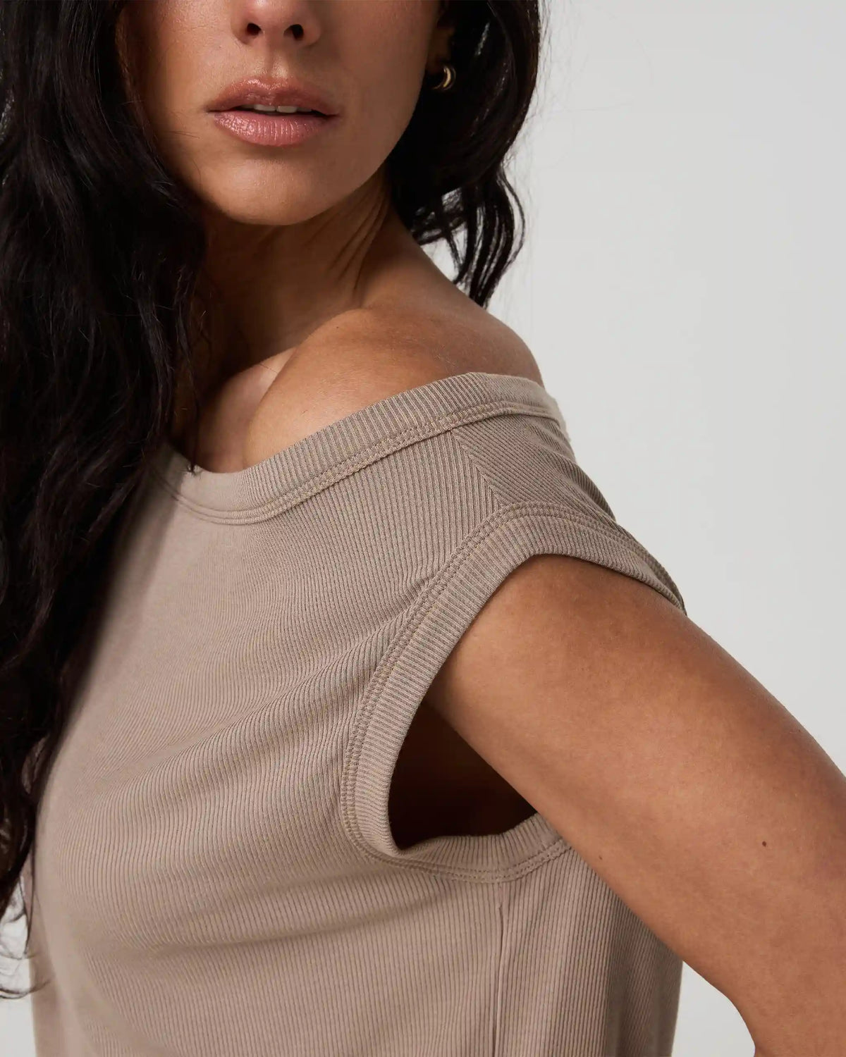 Cove Asymmetric Top | Sorrel Brown