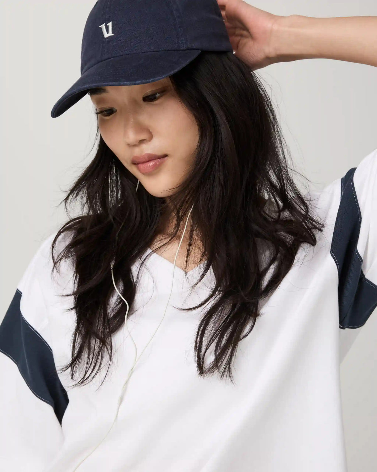 Heavyweight Cotton Varsity Tee | White