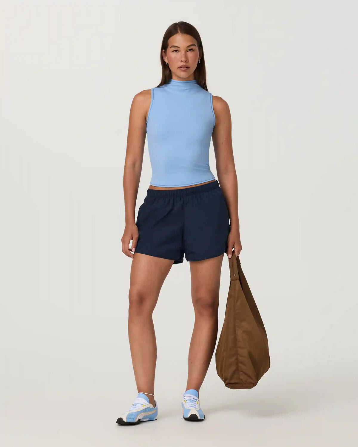 Daily Muscle Tank | Light Oasis Blue