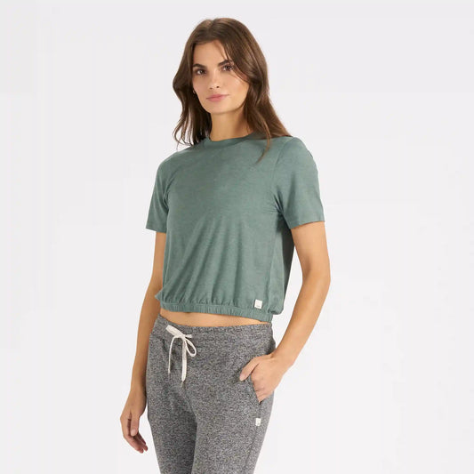 Balance Tee | Kelp Heather