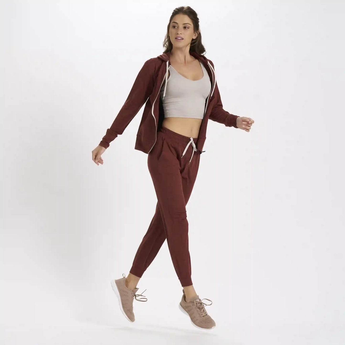 Halo Performance Hoodie | Brick Heather