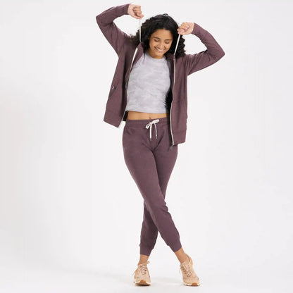 Halo Performance Hoodie | Smoked Plum Heather