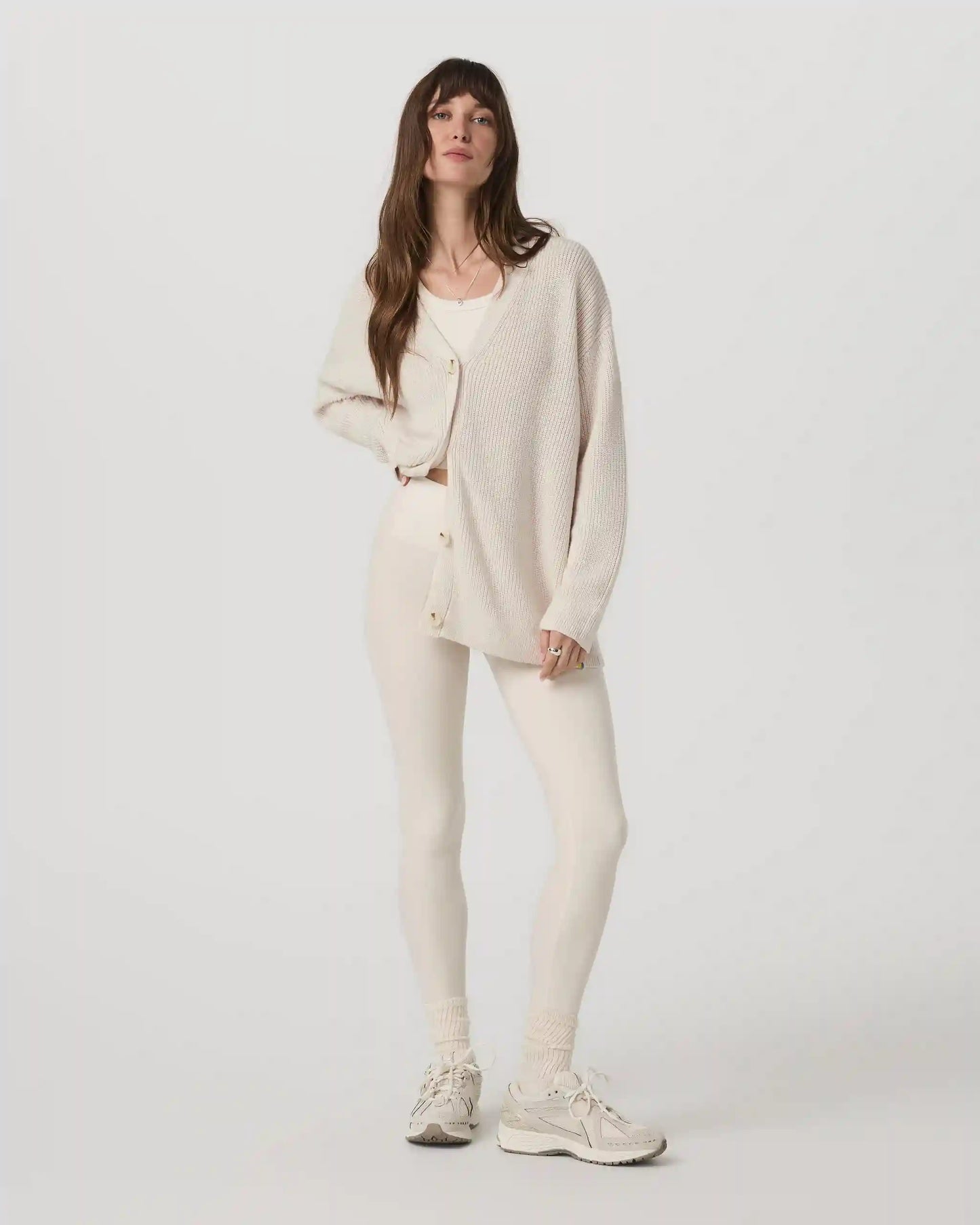 Alps Boyfriend Cardigan | Marshmallow