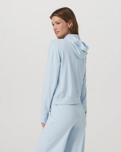 Halo Modern Full Zip Hoodie | Soft Sky Heather