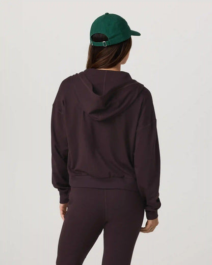 Halo Modern Full Zip Hoodie | Raisin