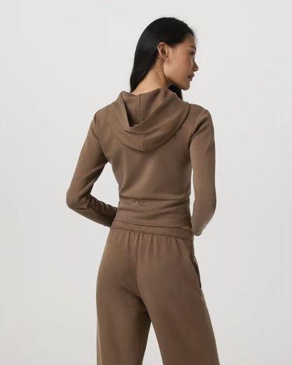 Compose Full Zip Hoodie | Espresso