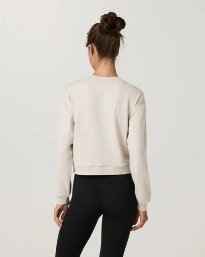 Halo Modern Crew | Ecru Heather