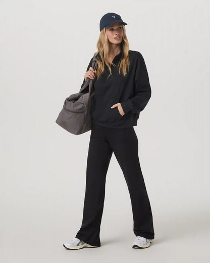 Granite Half Zip | Black Heather