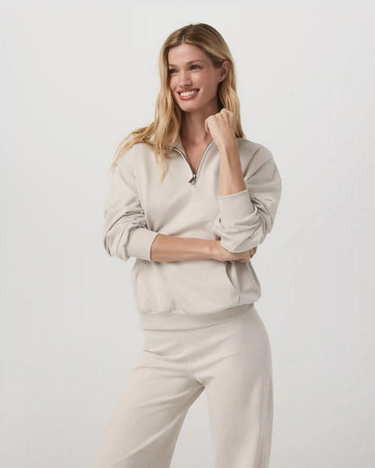 Granite Half Zip | Oatmeal Heather