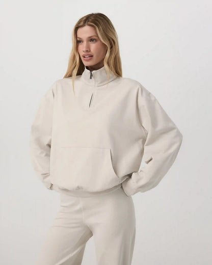 Granite Half Zip | Oatmeal Heather