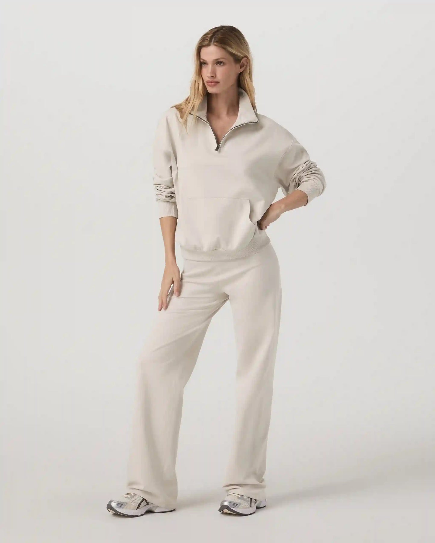 Granite Half Zip | Oatmeal Heather