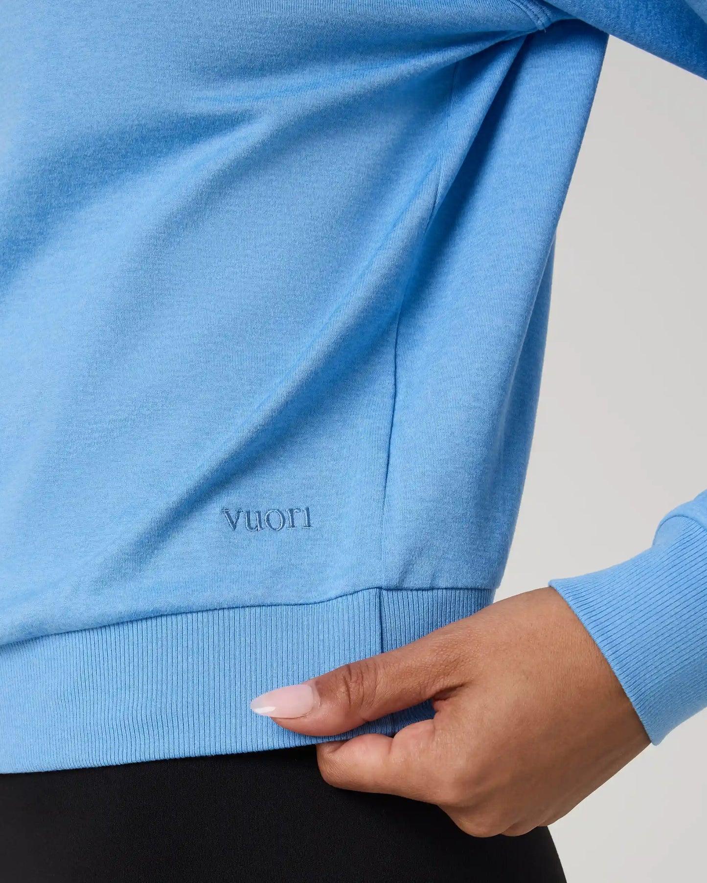 Halo Half Zip | Oasis Blue Heather