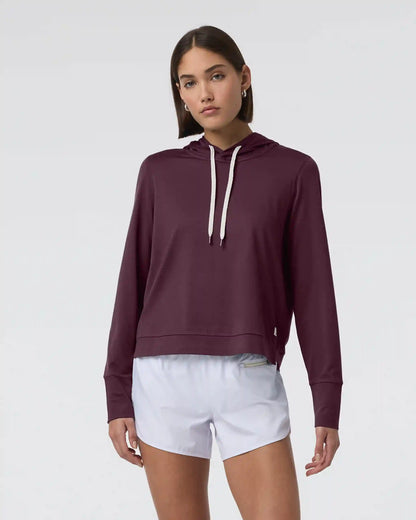 Halo Essential Hoodie | Cerise Heather