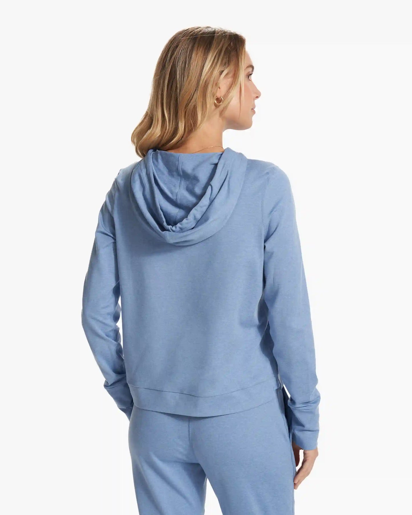 Halo Essential Hoodie | Isle Blue Heather
