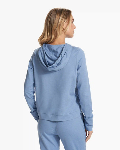 Halo Essential Hoodie | Isle Blue Heather
