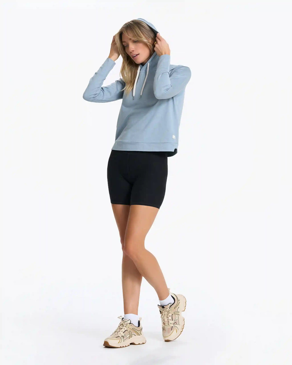 Halo Essential Hoodie | Light Cloud Heather