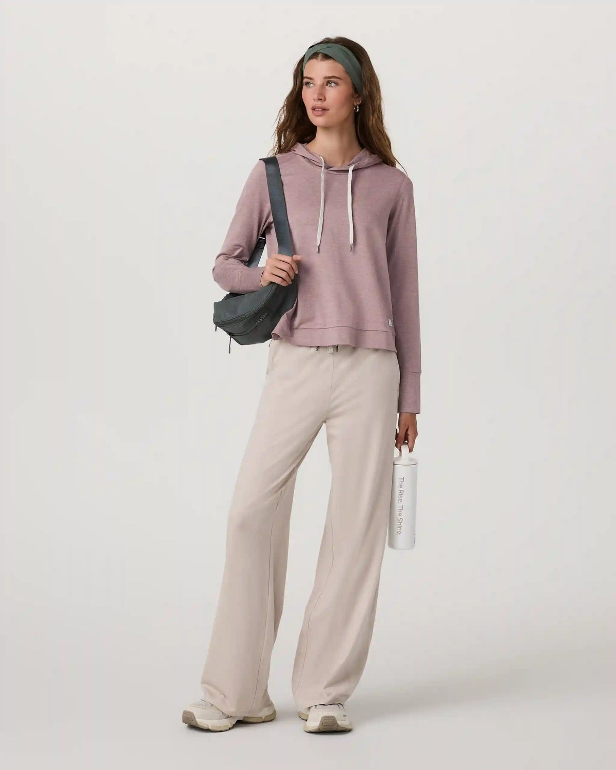 Halo Essential Hoodie | Zion Rose Heather