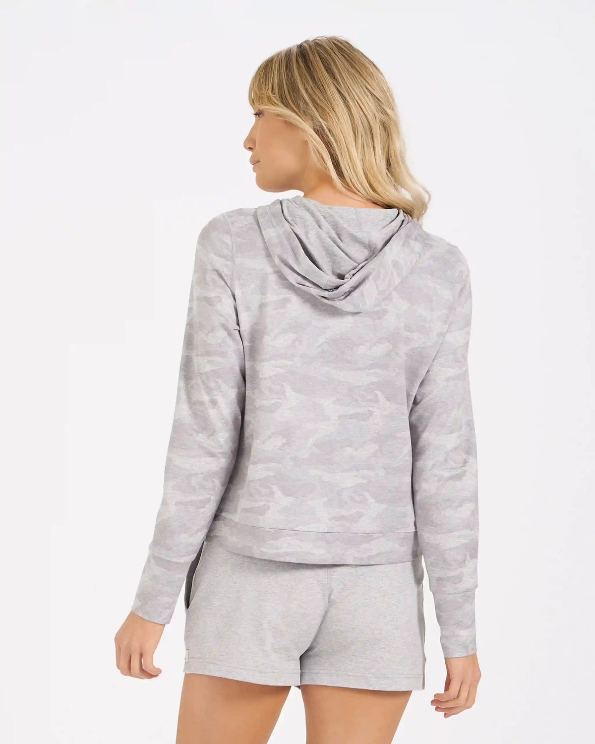 Halo Essential Hoodie | Pale Heather Camo