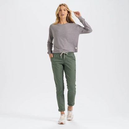 Long-Sleeve Solstice Tee | Clay Heather