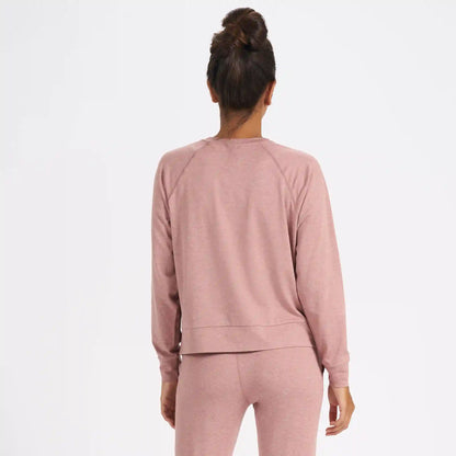 Long-Sleeve Halo Crew | Burnt Clay Heather