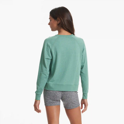 Long-Sleeve Halo Crew | Celadon Heather