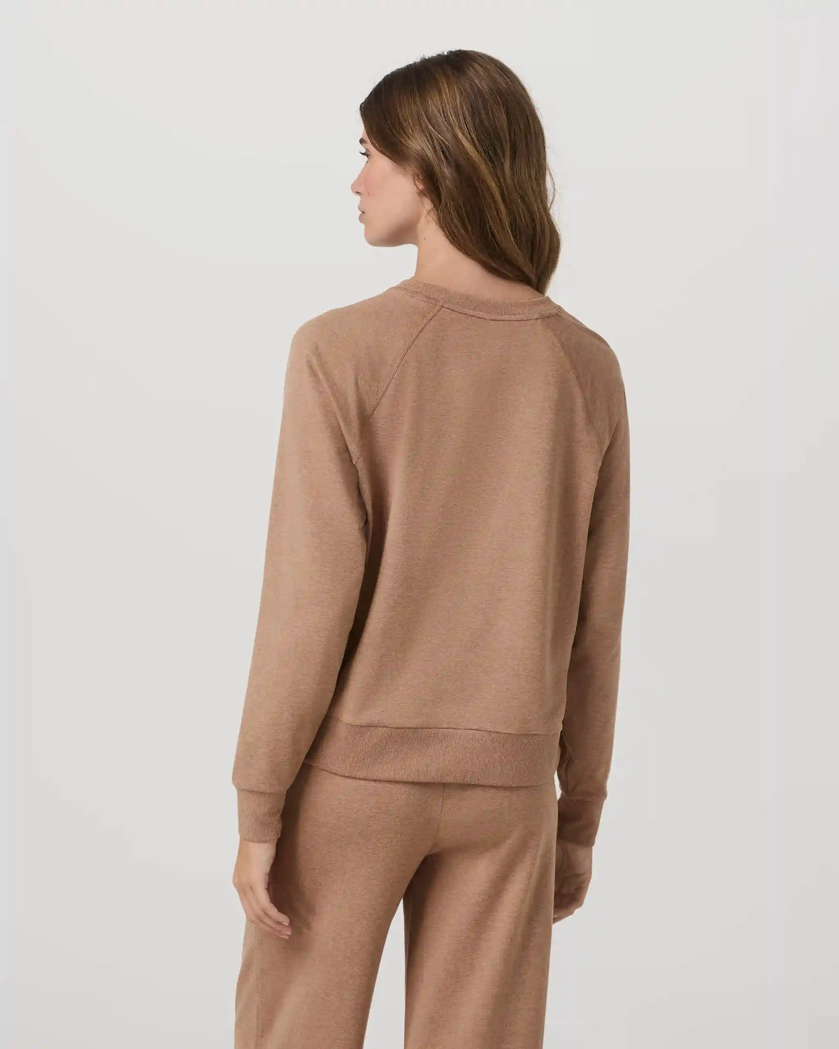 Long-Sleeve Halo Crew | Nutmeg Heather