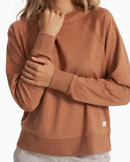 Long Sleeve Halo Crew | Palo Santo Heather