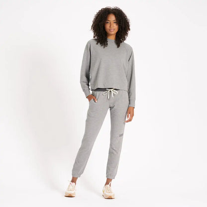 Catalina Crew | Heather Grey