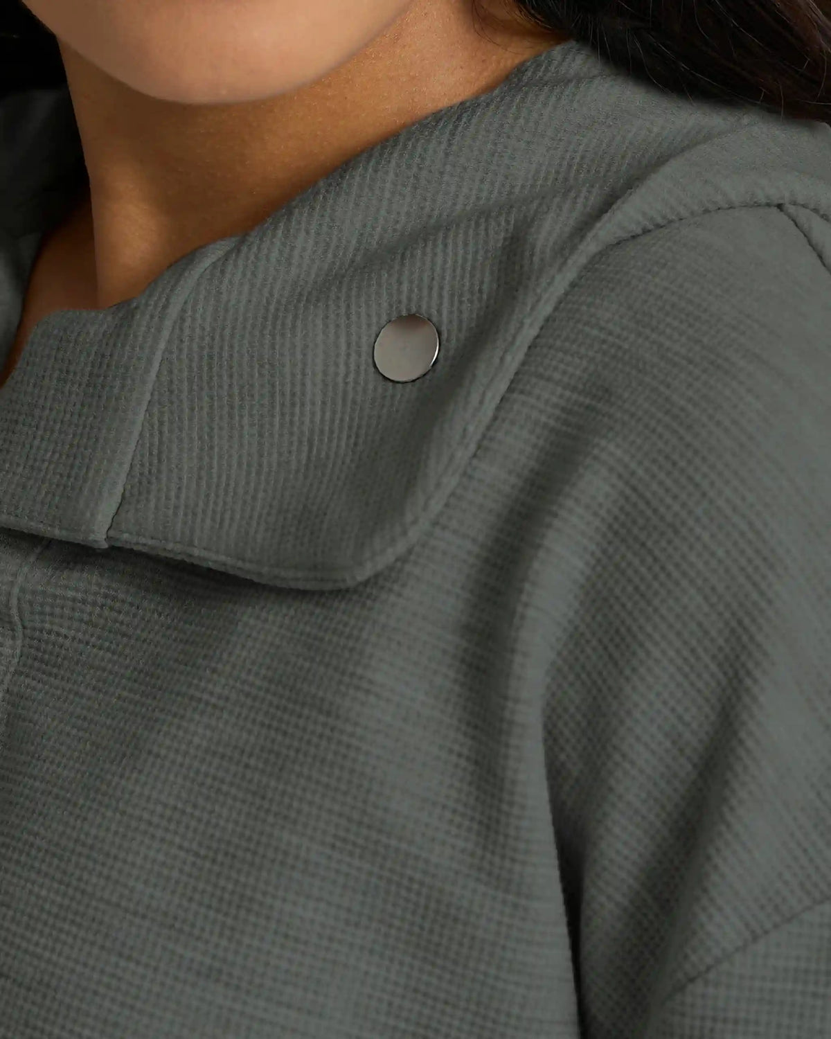 Bayview Thermal Hoodie | Shale