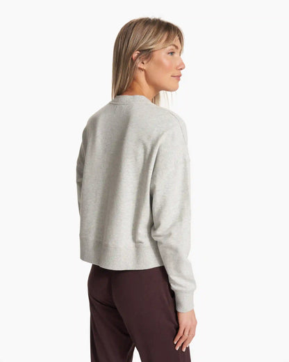 Laguna Henley | Light Heather Grey