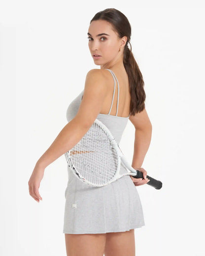 Halo Performance Skirt | Pale Grey Heather