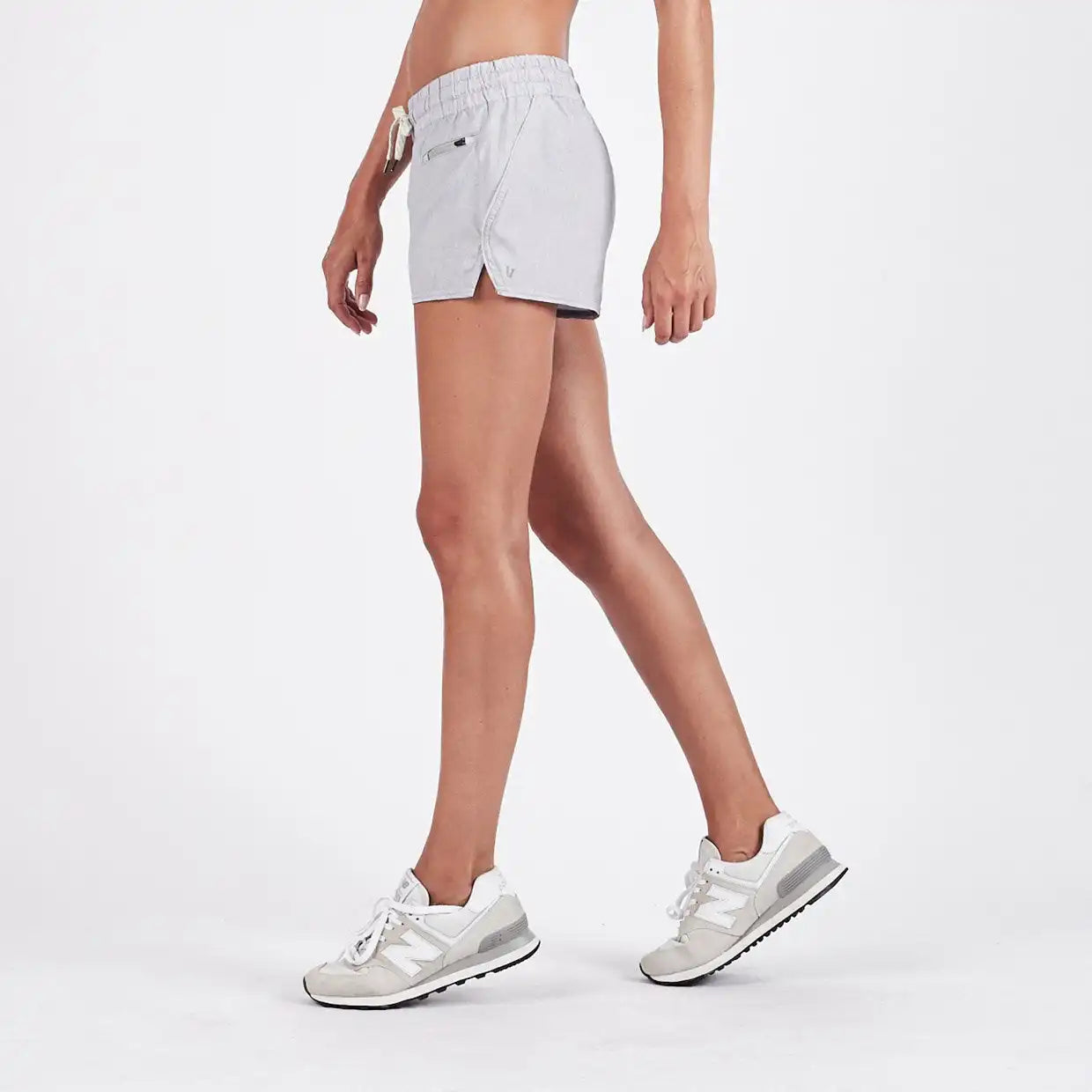 Clementine Short | Light Heather Grey