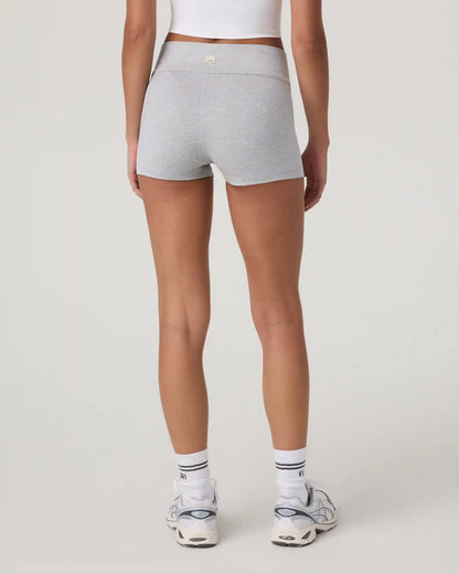 Halo Micro Short | Pale Grey Heather