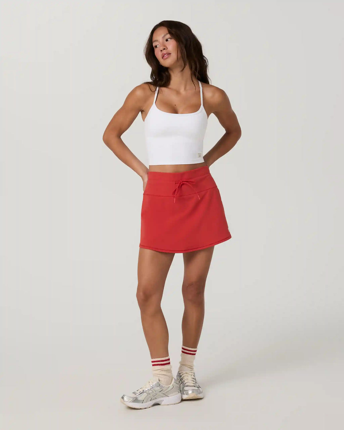 Daily Skirt 14" | Crimson