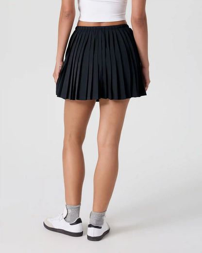 Clementine Pleated Skirt 15" | Black