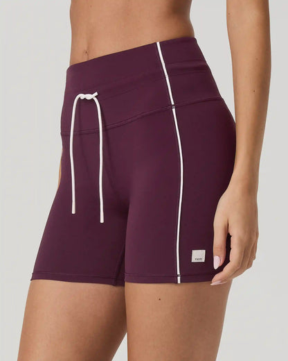 Daily Piped Short 5" | Cerise