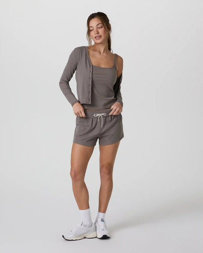 Long Sleeve Pose Cardigan | Chia