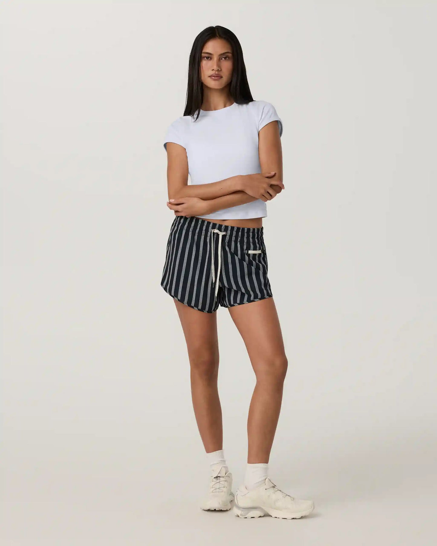 Clementine 2.0 Short 4" | Ink Bayside Stripe