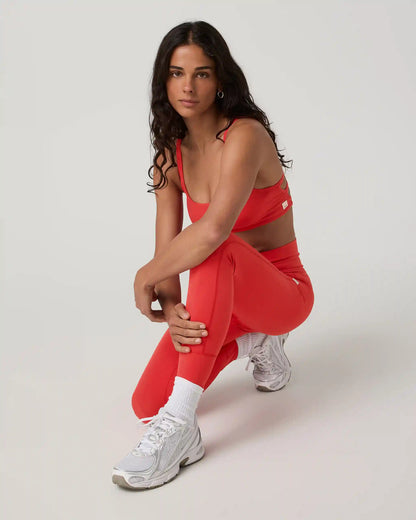 Daily Legging - Long | Crimson