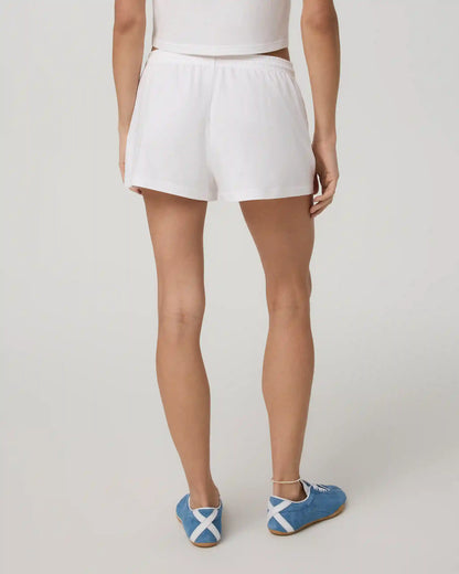 Heavyweight Cotton Easy Short | White