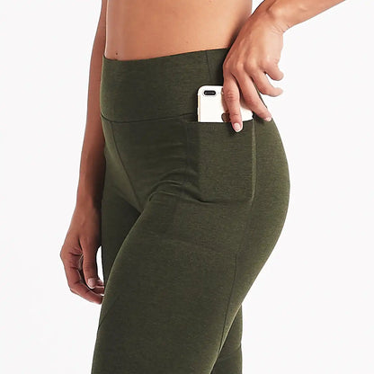 Elevation Performance Legging | Evergreen Heather